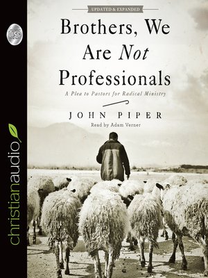 cover image of Brothers, We Are Not Professionals